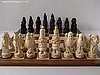 Lewis Carroll Plain Theme Chess Set